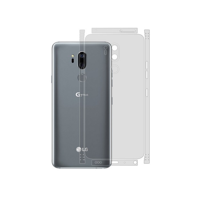 갤럭시S22 플러스 기스 지문방지 후면 보호필름 2매+부착액 SM-S906N, 1개