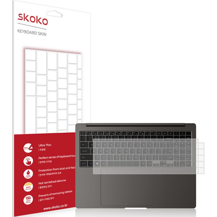 스코코 노트북 키보드 키스킨