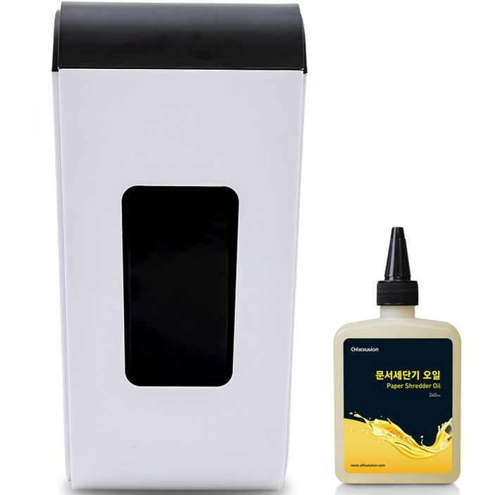 신도테크노 소형 문서세단기 + 오일 세트
