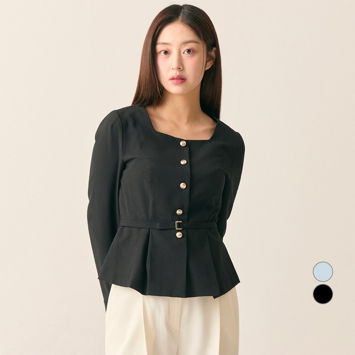 로엠 여성용 자켓형 블라우스