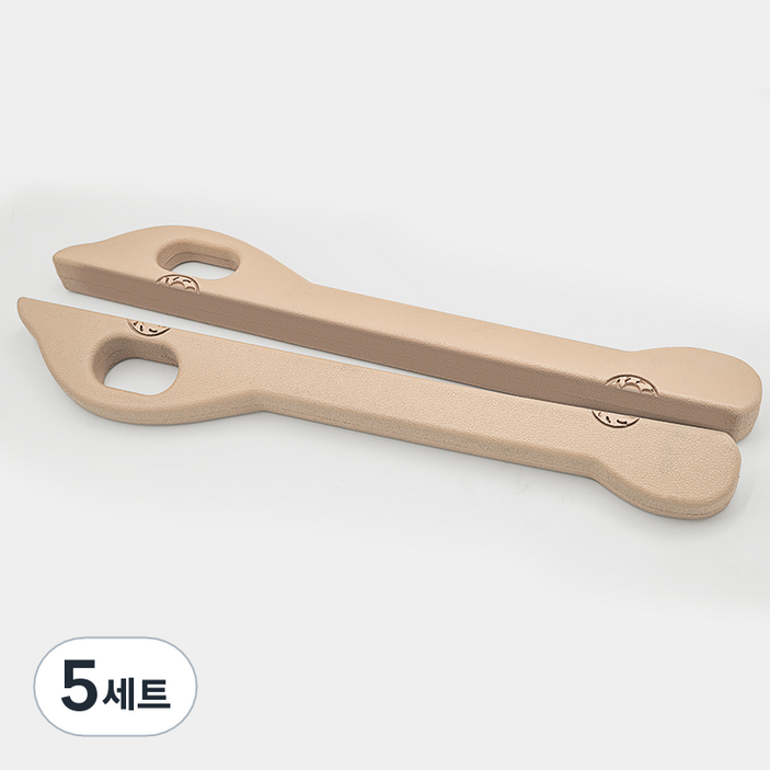 리버폭스 차량용 폴리우레탄 카시트 사이드 틈새 쿠션 세트, 베이지, 5세트 리버폭스 차량용 폴리우레탄 카시트 사이드 틈새 쿠션 세트, 베이지, 5세트