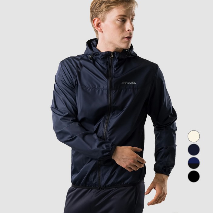 아르메데스 초경량 베이직 바람막이 AR101