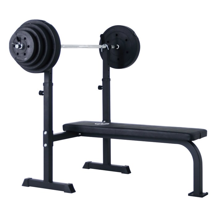 더스포츠 파워 벤치프레스 스톤/디핑원판 10~90kg세트 가정용