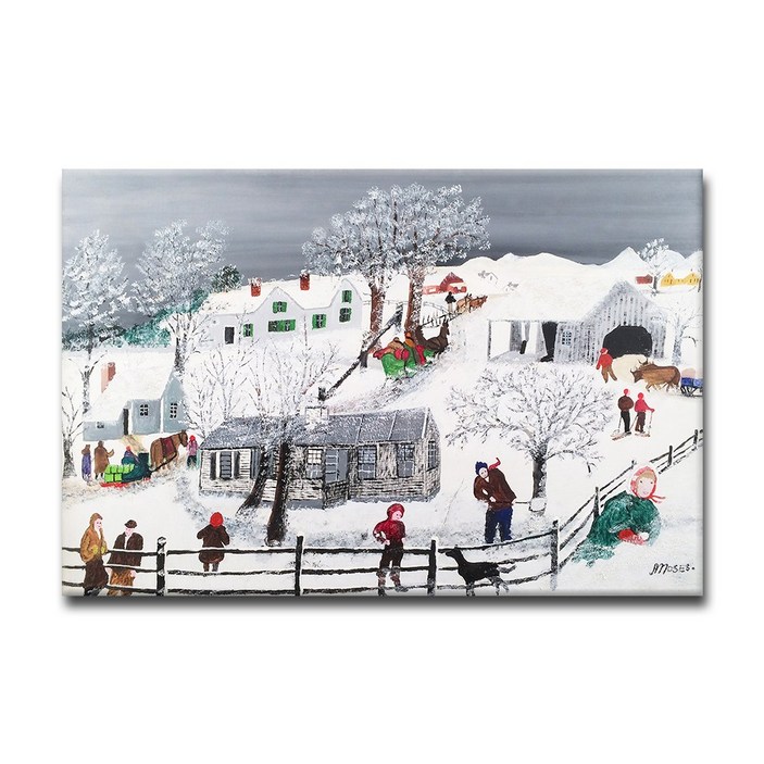 그랜마 모지스 그림 인테리어 명화 액자