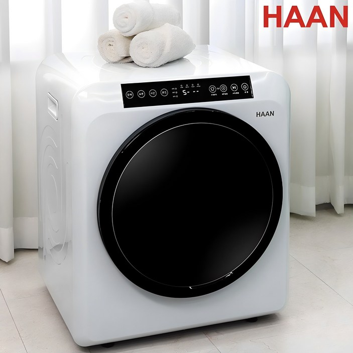 한경희 UV살균 미니건조기 5kg 빨래 원룸 의류 건조기 화이트, 색상화이트, 화이트