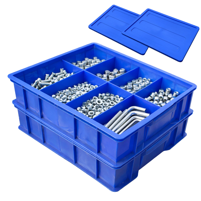 쏙쏙홈 플라스틱 부품함 다용도 공구함 자재보관함 부품상자, 2개