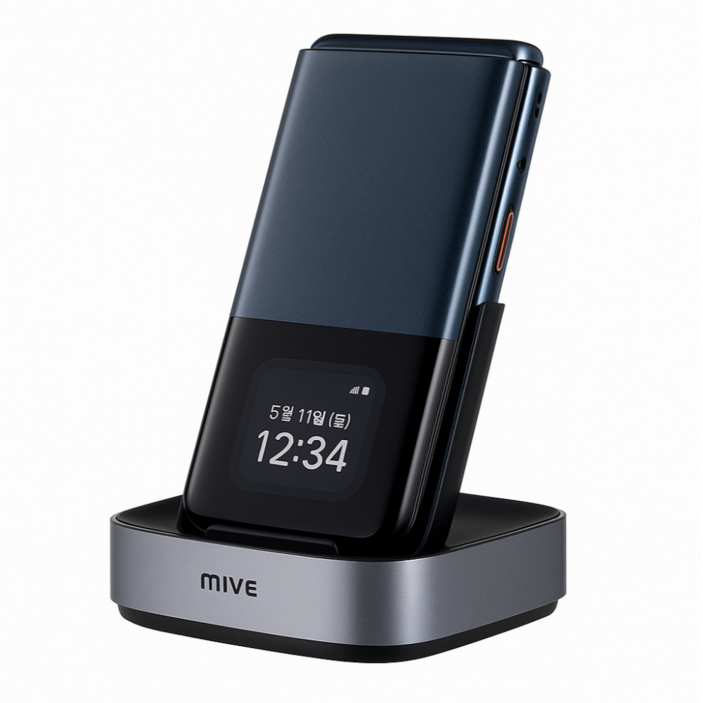 ALT MIVE 마이브 스타일폴더2 ATM140 미개봉 새상품 알뜰폰 스마트폴더폰 학생폰 효도폰크래들 모두증정, 크래들폴더2 블랙웰디패키지단순개봉, 32GB