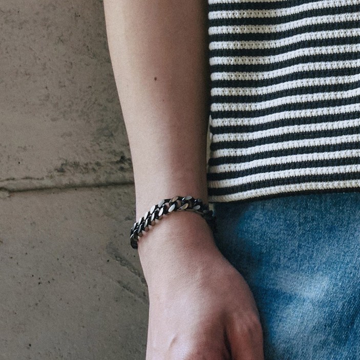 세인트스코트 STJ-SB3001 더 브릴리언트 체인 남성 팔찌