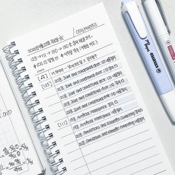 컬러미블루 체크메이트 플래너 2권