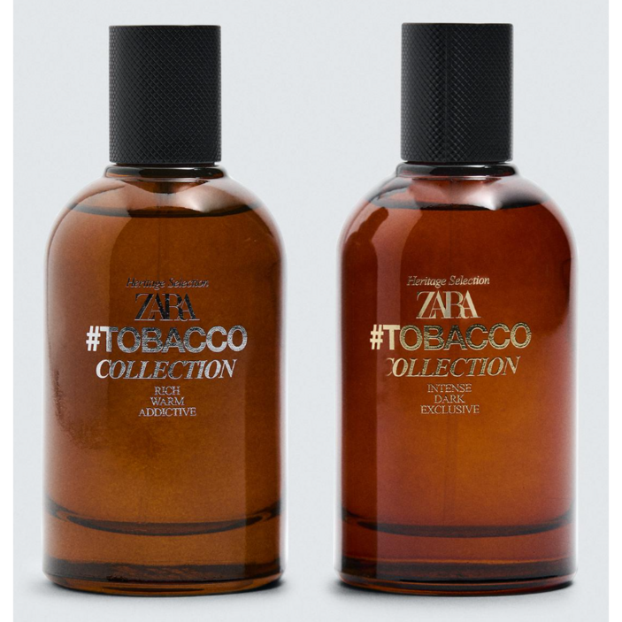자라 듀오 향수 TOBACCO INTENSE DARK EXCLUSIVE  RICH WARM ADDICTIVE 오드 뚜왈렛