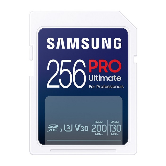 삼성전자 정품 SD카드 PRO Ultimate 256GB MB-SY256S/WW 공식인증 R, 단품, 1개