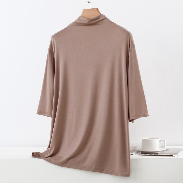 여성 빅사이즈 모달 반팔티 루즈핏 박스티 홈웨어 데일리티 WXG-1968