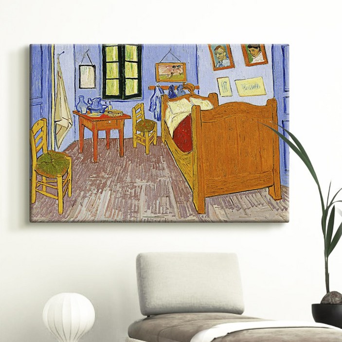더 아트 컴퍼니 빈센트 반 고흐 명화그림 인테리어 캔버스액자 80종 1-40, 24. VG-아를의 반 고흐의 방