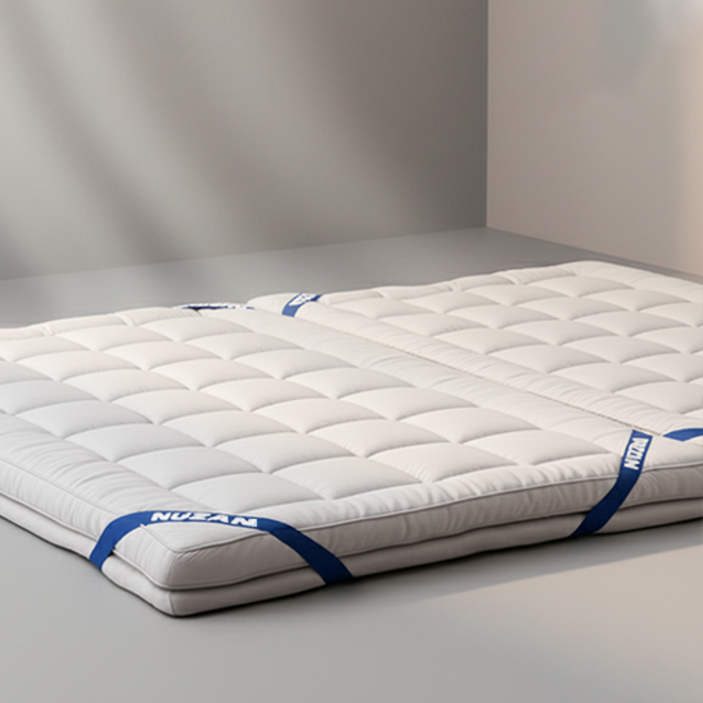 누잠 스프링 더블업 매트리스, 2개, SSXQ  특허 받은 스프링 화이버  듀얼 구조로 바닥에서도 푹신  스트랩증정
