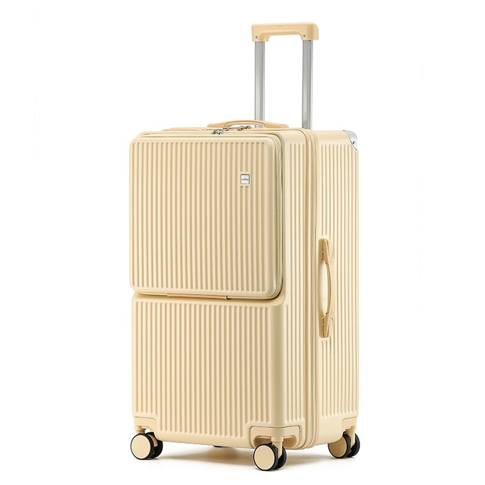 YINUO 3년무상AS 프론트 클로저 대용량 캐리어 USB 충전포트 핸드폰 거치대 멀티 패션 캐리어 노트북 수납이 가능한 비즈니스 캐리어