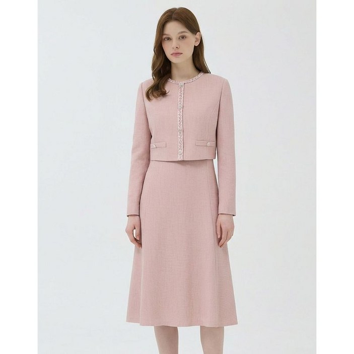 레노마레이디 자켓형 A라인 정장 원피스-CF11OP010