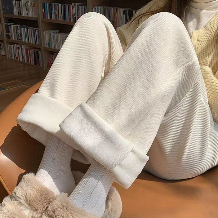 기모 밴딩 와이드 코듀로이 팬츠DSAZZA