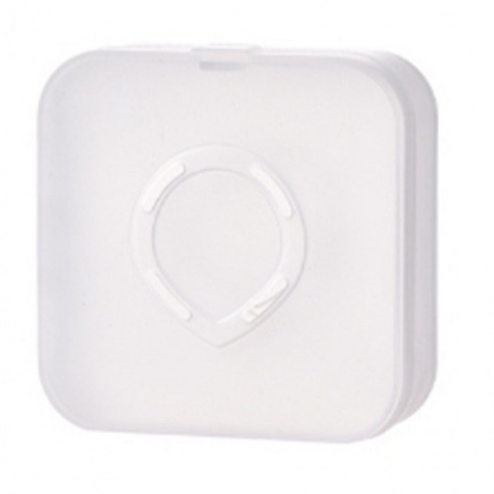 쿠션 퍼프 보관함 화장품 휴대용 반투명 케이스