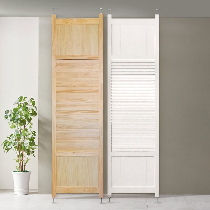 미닫이 원목 가벽 파티션 드레스룸 슬라이딩도어( 높이2250~2930mm까지 간편설치 현관 중문 인테리어파티션