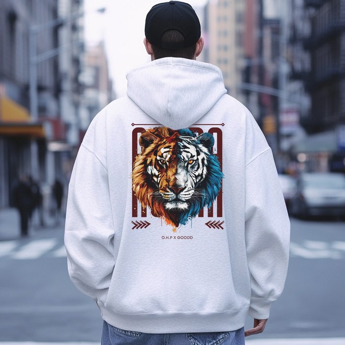 OHP 작품을 입는다 오버핏 헤비 후드 Best 4