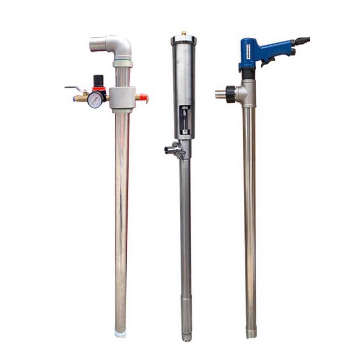 드럼펌프 핸드 방부 방폭 기름펌프 급유 주입, 1개, 120cm PTFE 오픈형