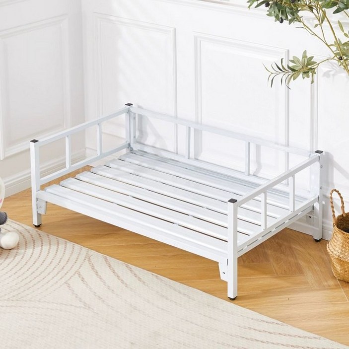 애견 침대 철제프레임 대형견 평상 강아지 여름 개집 쇼파 고양이