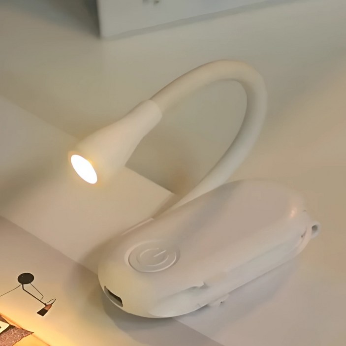 예다내 휴대용 LED 북라이트 독서등 악보등 수면등, 아이보리