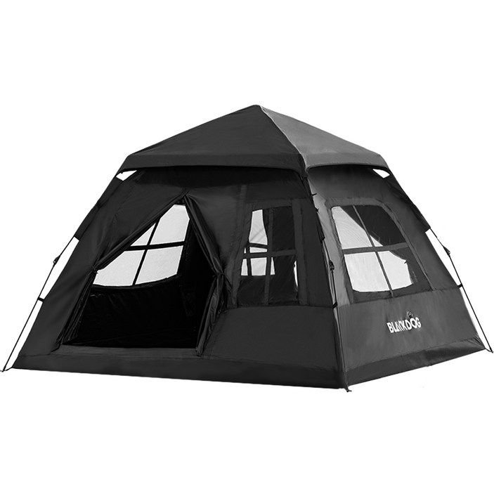 블랙독 원터치 텐트 34인용  오토캠핑 차박 텐트