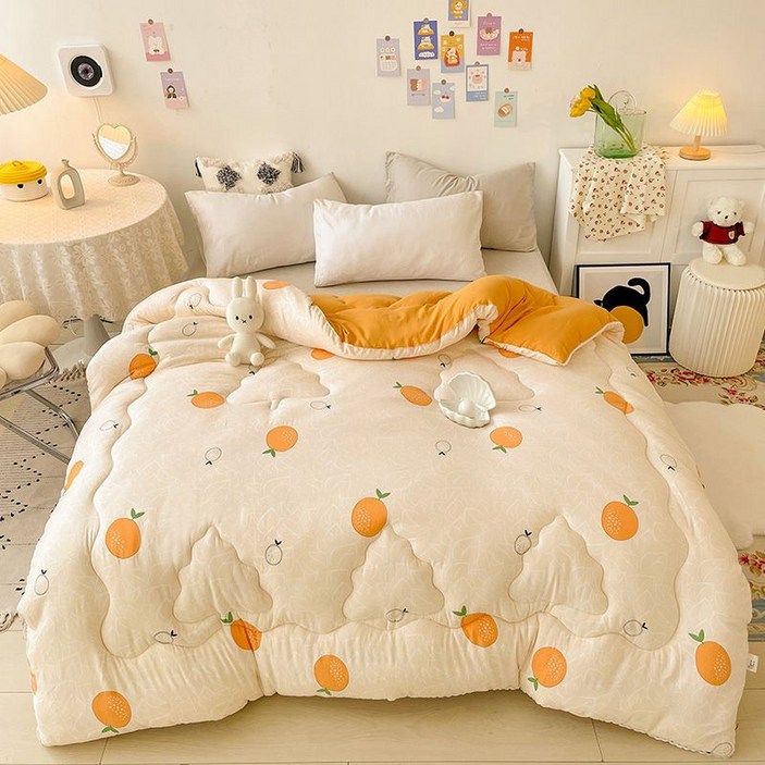 차렵이불 여름 먼지없는 간절기 면 겨울 봄 침구 사계절 가을