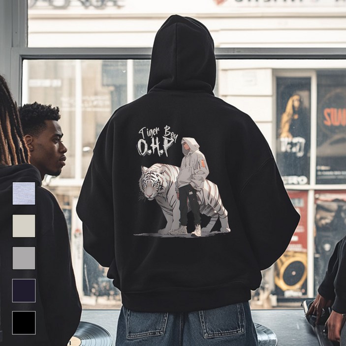 OHP 작품을 입는다 오버핏 헤비 후드 Best 4