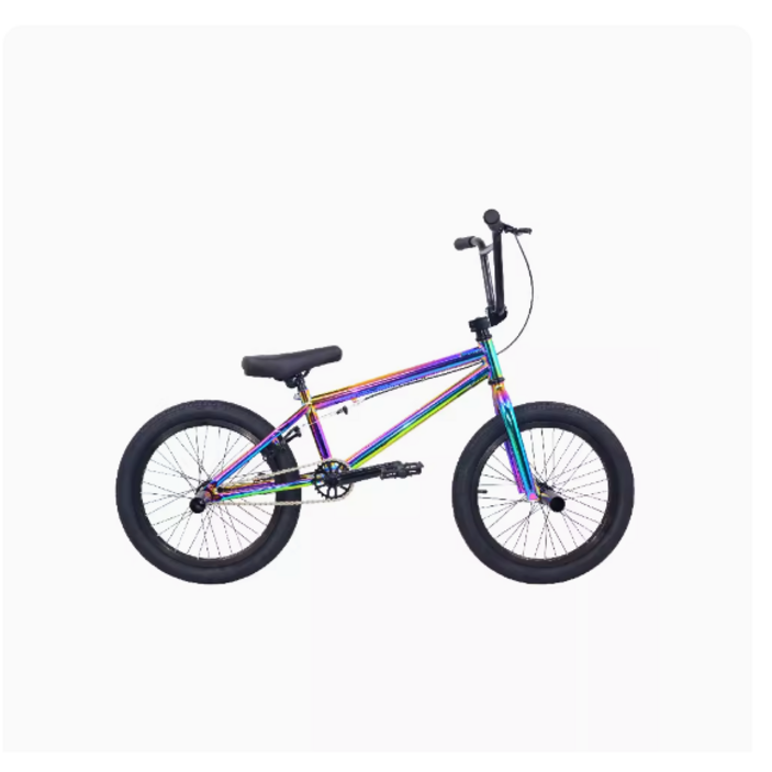 bmx 묘기자전거 BMX 자전거 입문용 18인치 스트리트 익스트림 가벼운 성능 스턴트 액션