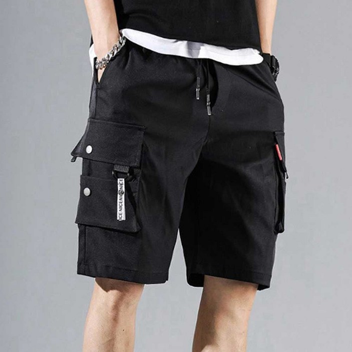 남성 캐주얼 데일리 카고 5부 반바지 예쁜 외출 패션 ddu+805tj
