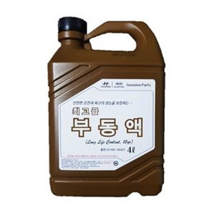 현대모비스 장수명 핑크색 부동액 원액 4L