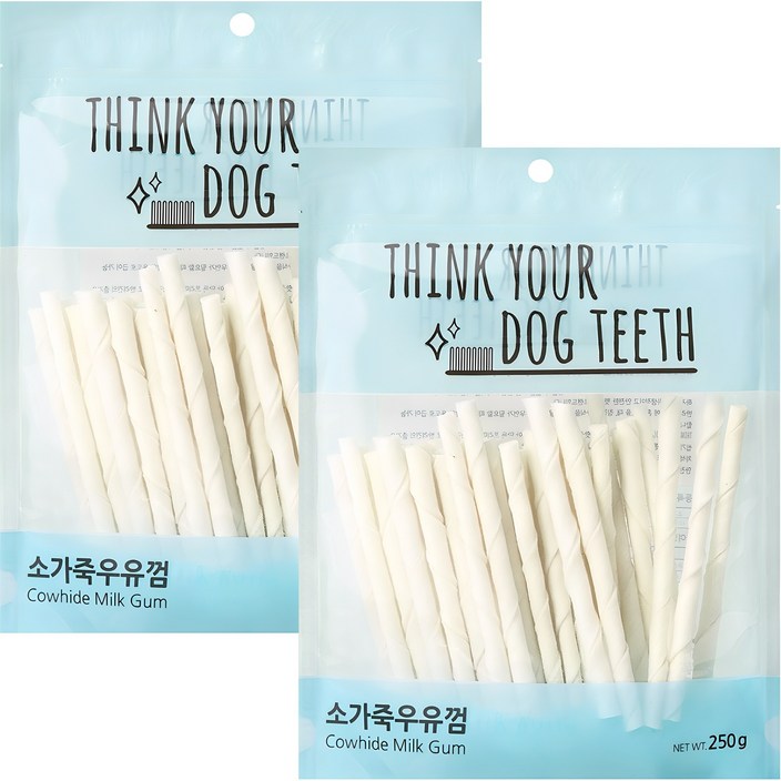 띵크유어도그티 강아지 우유껌 스틱형