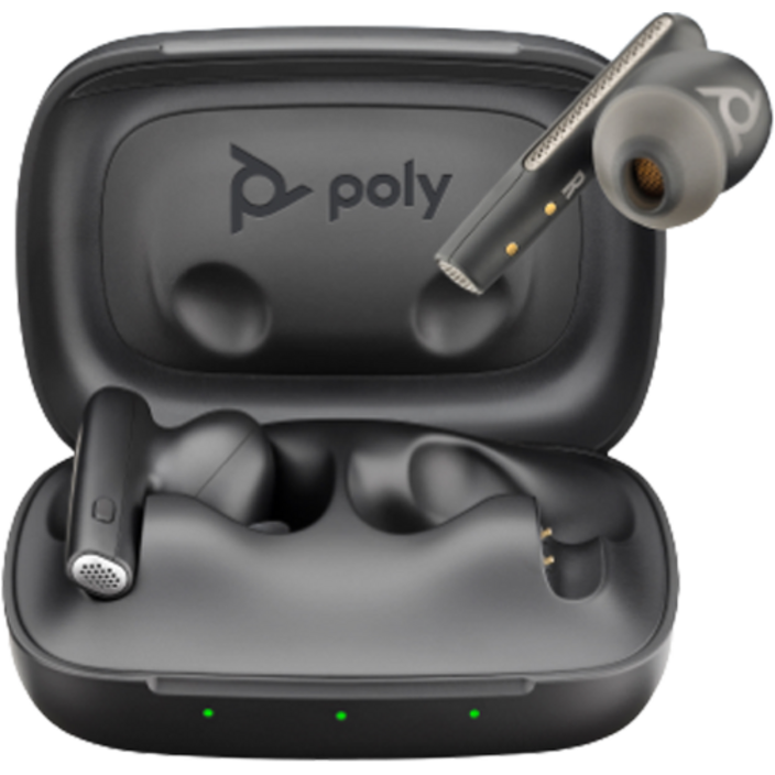 POLY 플랜트로닉스 블루투스 이어폰, VOYAGER FREE 60, 단일색상