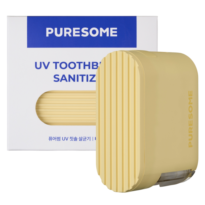 퓨어썸 UV 휴대용 칫솔 살균건조기 TBS-00