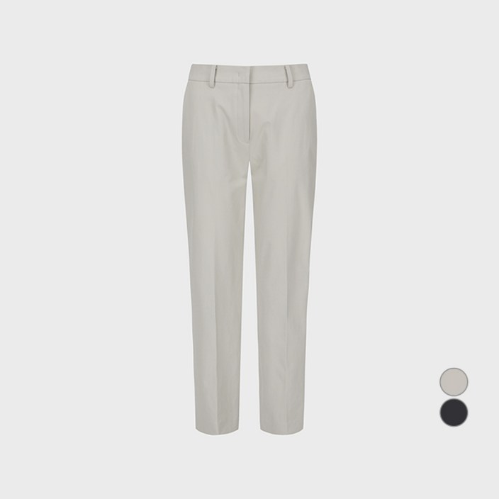 폴햄 여성용 탄성 슬림 슬랙스