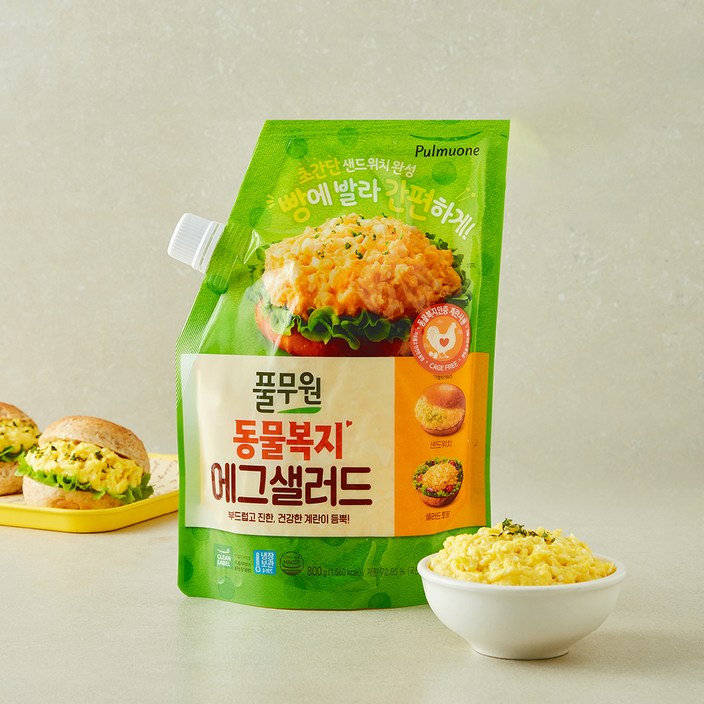 로켓프레시 풀무원 동물복지 인증 에그샐러드