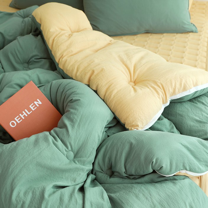 이블랑 푸딩 옥수수솜 에어워싱 이불베개세트