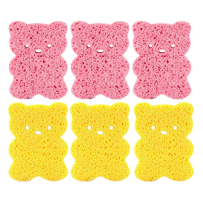 PetitsMamans 유아 목욕스펀지 2종 세트