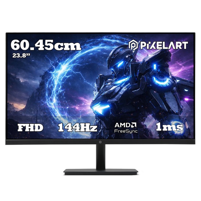 픽셀아트 FHD 144HZ IPS 모니터 블랙, 60.45cm, PA2414F(일반)