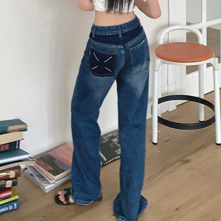 대박난박양 포켓 포인트 와이드 청바지세일