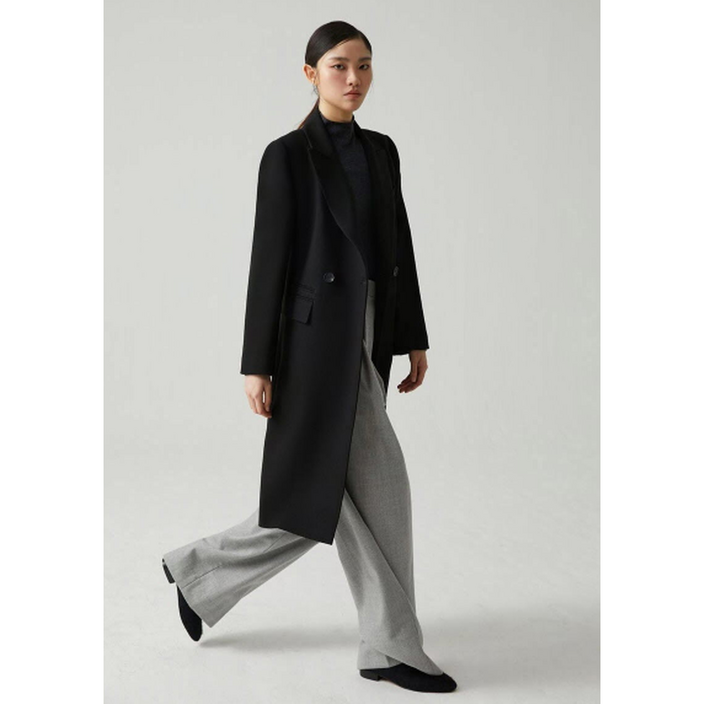 LBL 24FW 울100클레식 테일러드 롱코트