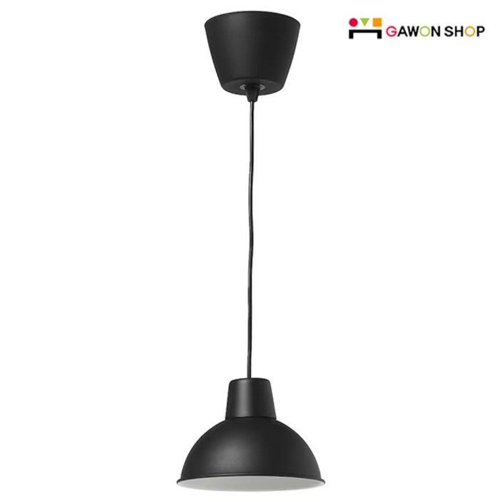 [무료배송] 이케아 SKURUP 펜던트등과 전구/조명, 블랙