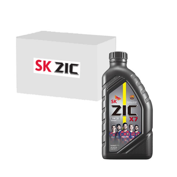 SK엔무브 지크 X7 5W30 가솔린전용 API SP, 1L x 12개, 1개, 1L