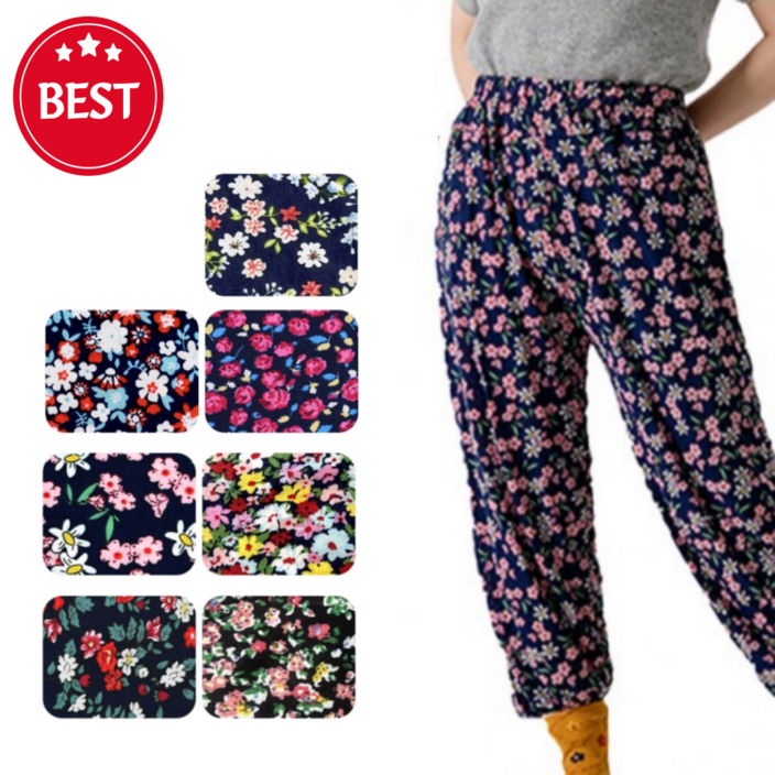 이세힐 몸빼바지 남녀공용 촌캉스 지퍼형주머니 바지