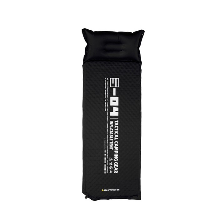 1/2인용 디자인감 자동팽창 매트리스 공기 주머니 베드 포함 야외 캠핑 실내 사용 가능 초경량 휴대용