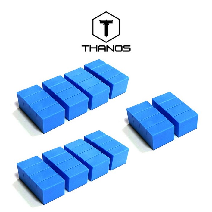 타노스 순정형 커브 쿠션 도어가드_블루_10ea_1set 기준