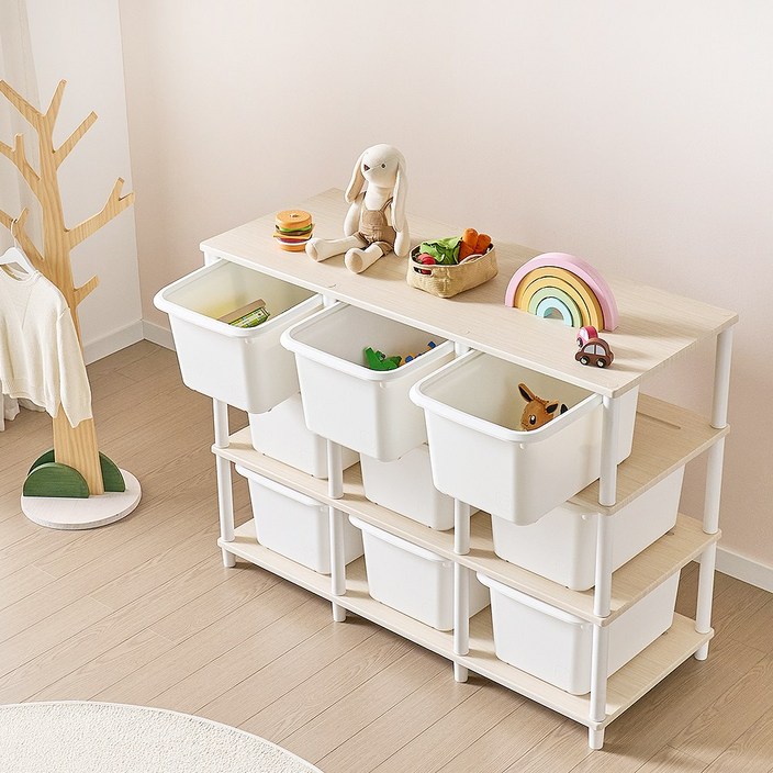 프로모션행사중 큐브수납장 1단2단3단 장난감 기저귀정리함 펜트리 거실장 애견용품수납 정리수납장 틈새수납장 장난감정리함 베란다정리, 화이트, 1개