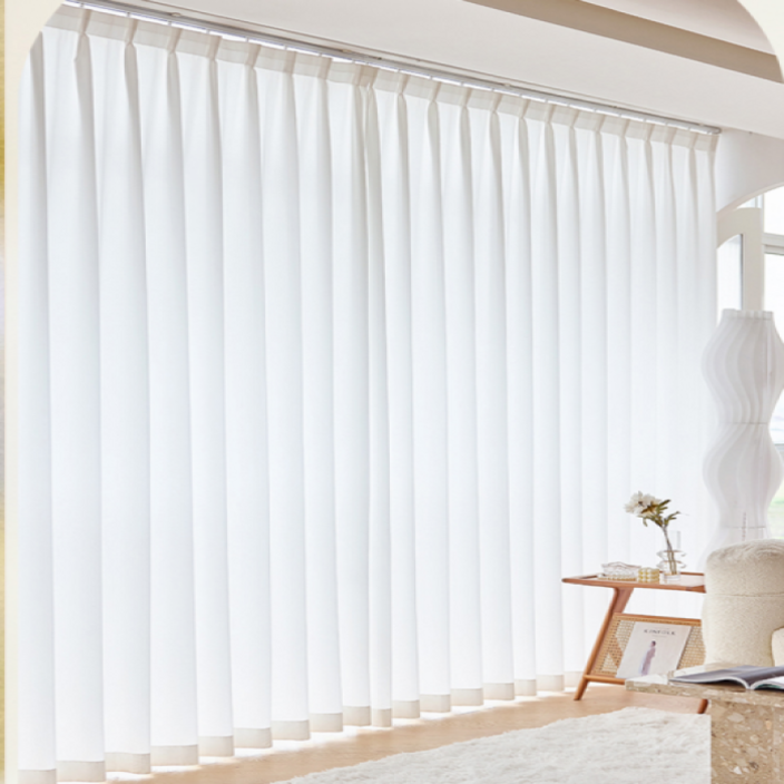 에스앤비코리아 비침없는 차르르 호텔식 나비주름 커튼